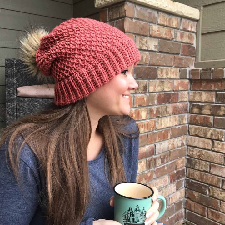 Image for Back in Brugge Slouchy Beanie Free Crochet Pattern