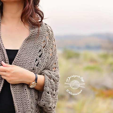 Image for Crochet Aurora Shrug Pattern & Tutorial