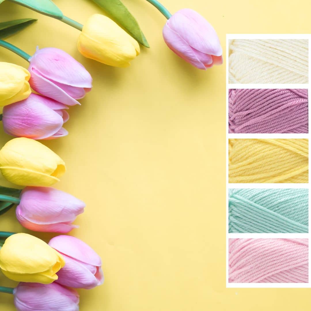 The Best Yarn Colors For Spring - Easy Crochet Patterns