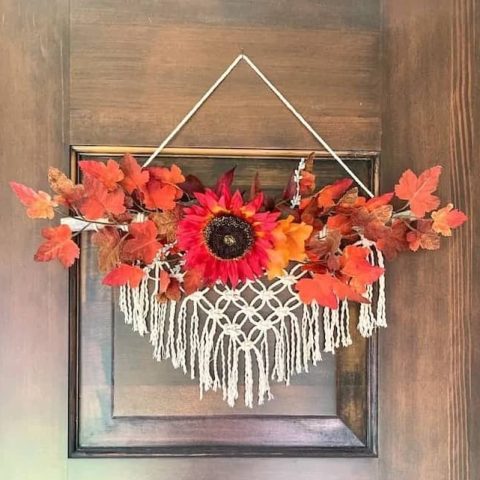 Image for Easy DIY Fall Macrame Wall Hanging