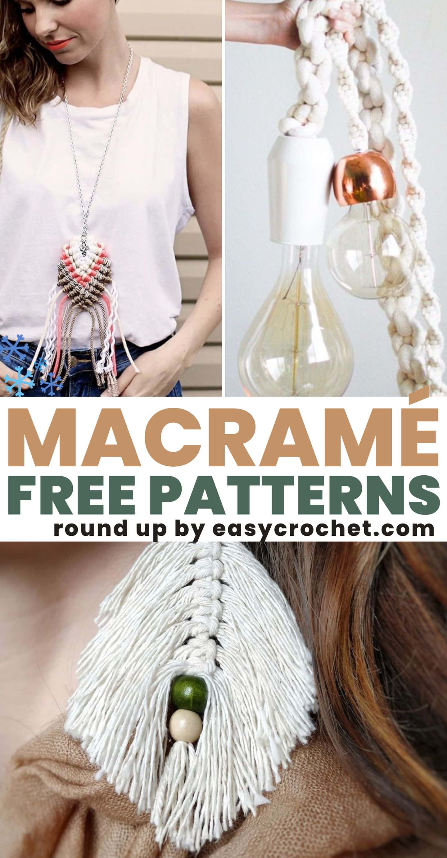 macramé patterns for all skil levels