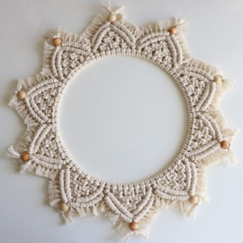 Image for DIY Macrame Wall Hanging Mandala Wreath