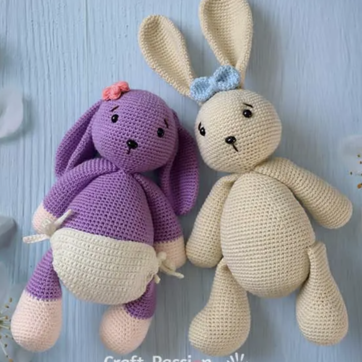 Image for Crochet Bunny Amigurumi Pattern