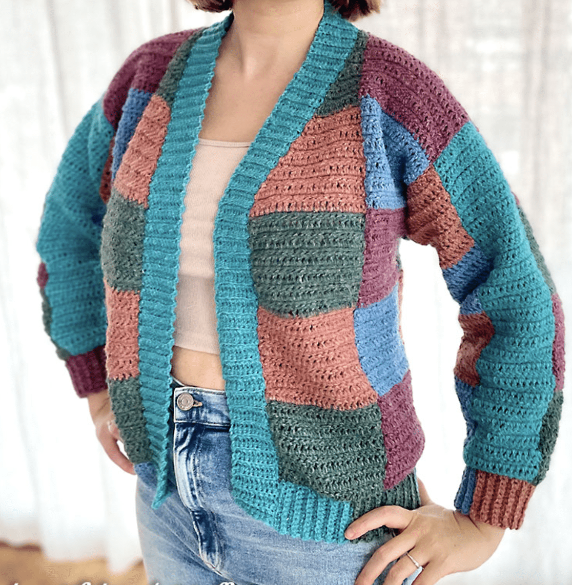 Patchwork Vest (Crochet) – Lion Brand Yarn