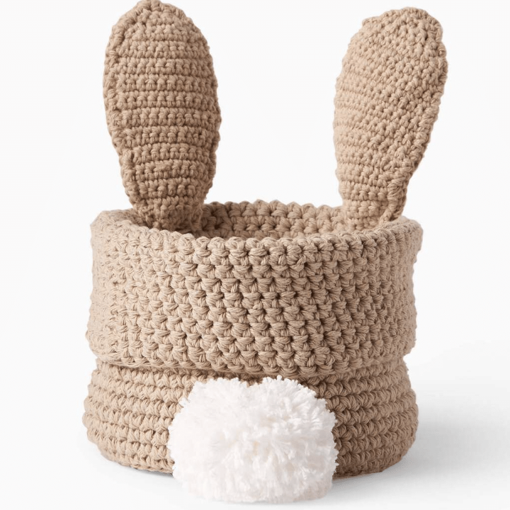 Image for Hoppy Easter Crochet Bunny Basket
