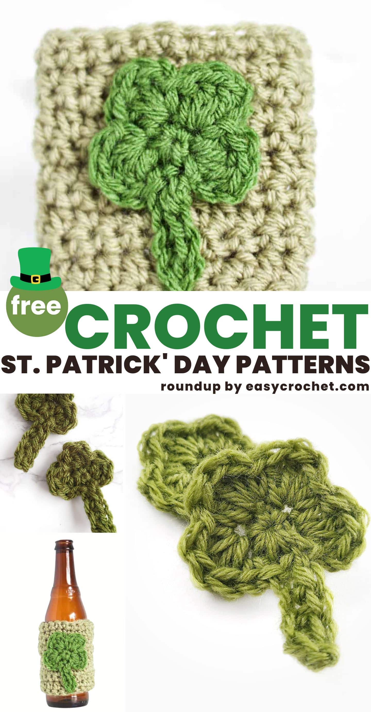 st. patrick's day crochet pattern collection