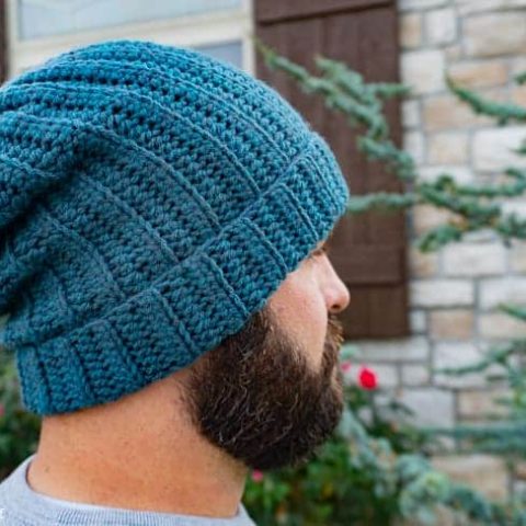 Image for Basic Back Loop Beanie: Free Crochet Pattern (7 sizes)