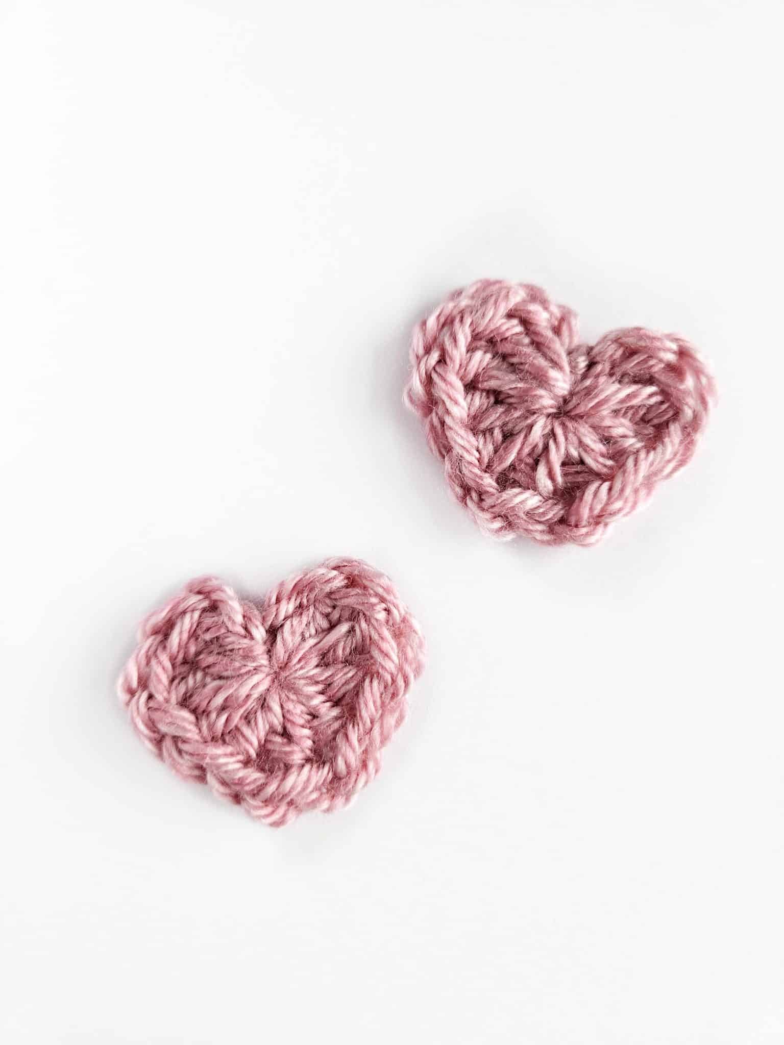 15 Minute Heart Free Crochet Pattern + Video