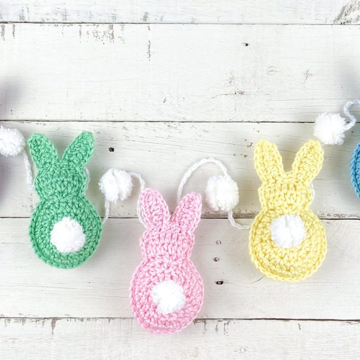 Image for Crochet Easter Bunny Garland | Free Pattern