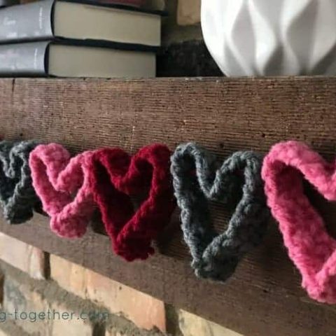 Image for Crochet Heart Garland – Free Pattern