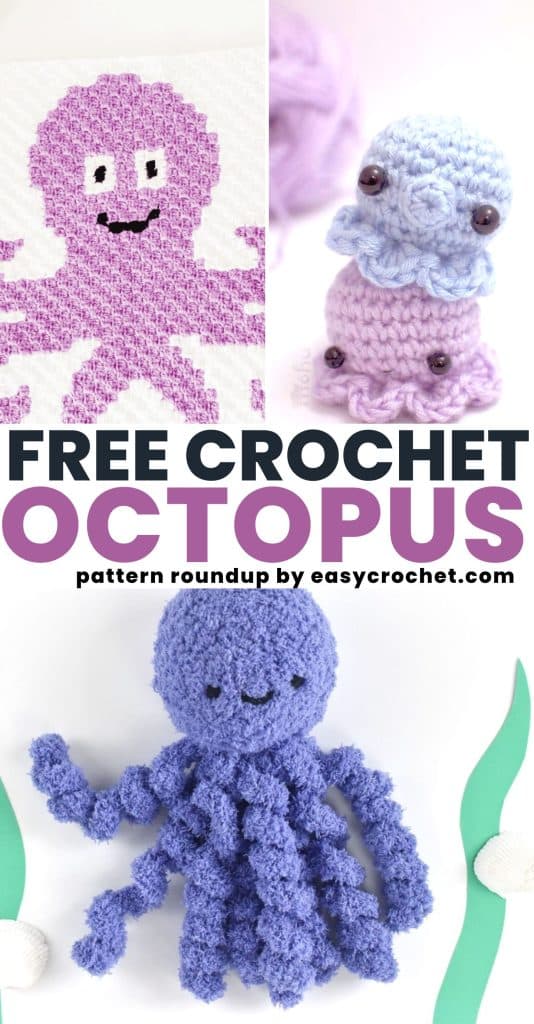 24 Top Crochet Octopus Patterns: All Free Patterns - Easy Crochet Patterns