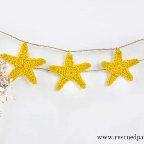 Image for Crochet Star Garland Pattern