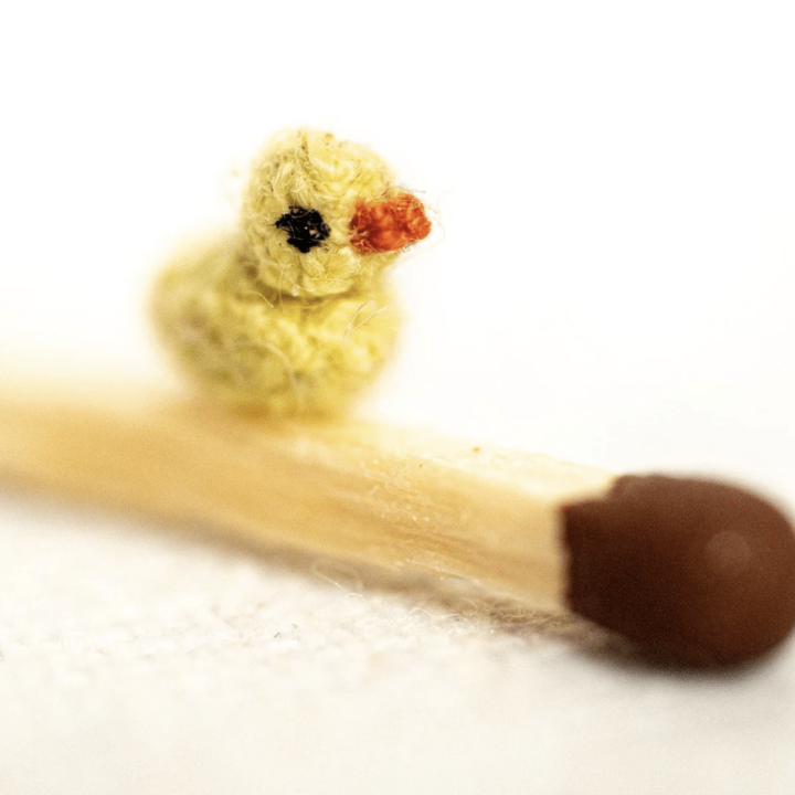 Image for Crochet Amigurumi Miniature Duck Pattern