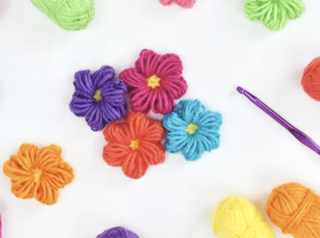 30 Free & Easy Crochet Flower Patterns + Ideas to Use Them - Sarah Maker