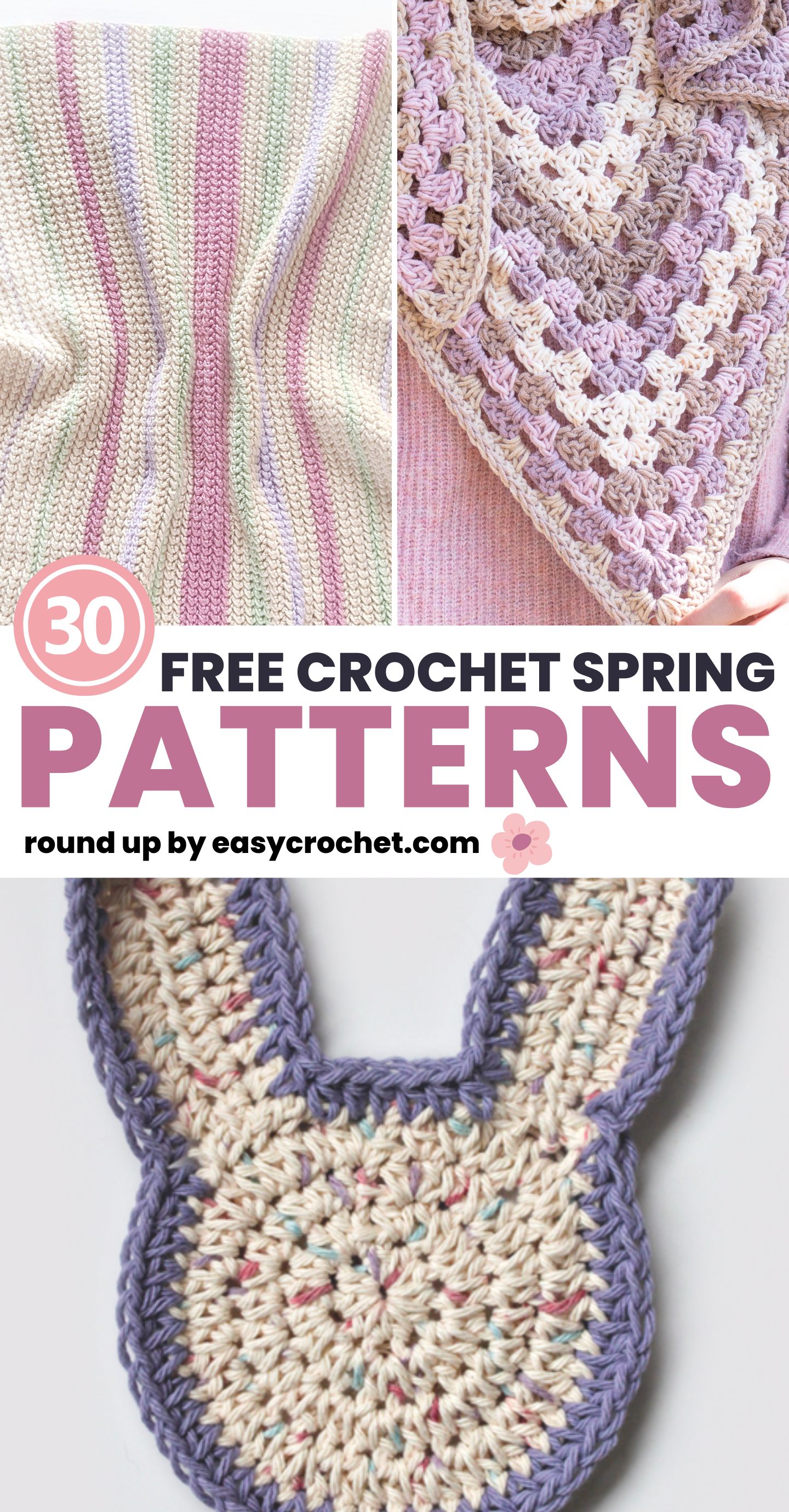 32 Spring Crochet Patterns Ideas - Easy Crochet Patterns