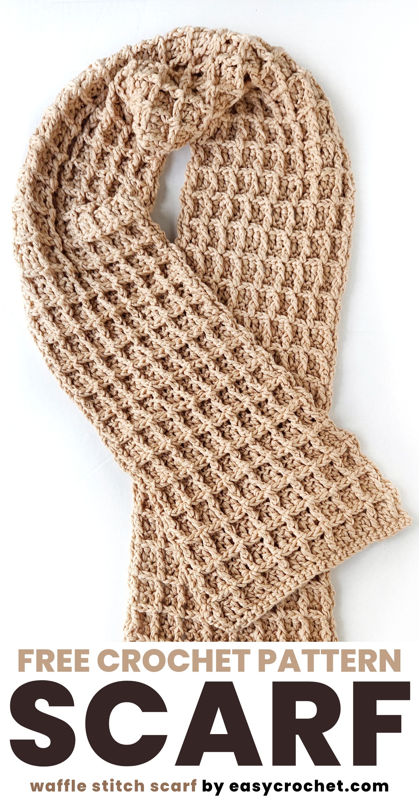 waffle-stitch-crochet-scarf-pattern-easy-crochet-patterns