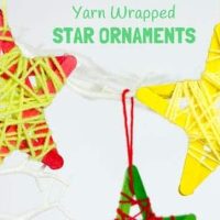 Image for Yarn Wrapped Star Ornaments