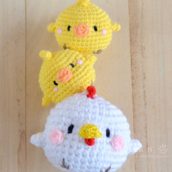 Image for Hen & Chicks Amigurumi Pattern
