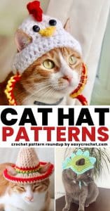 13 Adorable Crochet Cat Hat Patterns - Easy Crochet Patterns