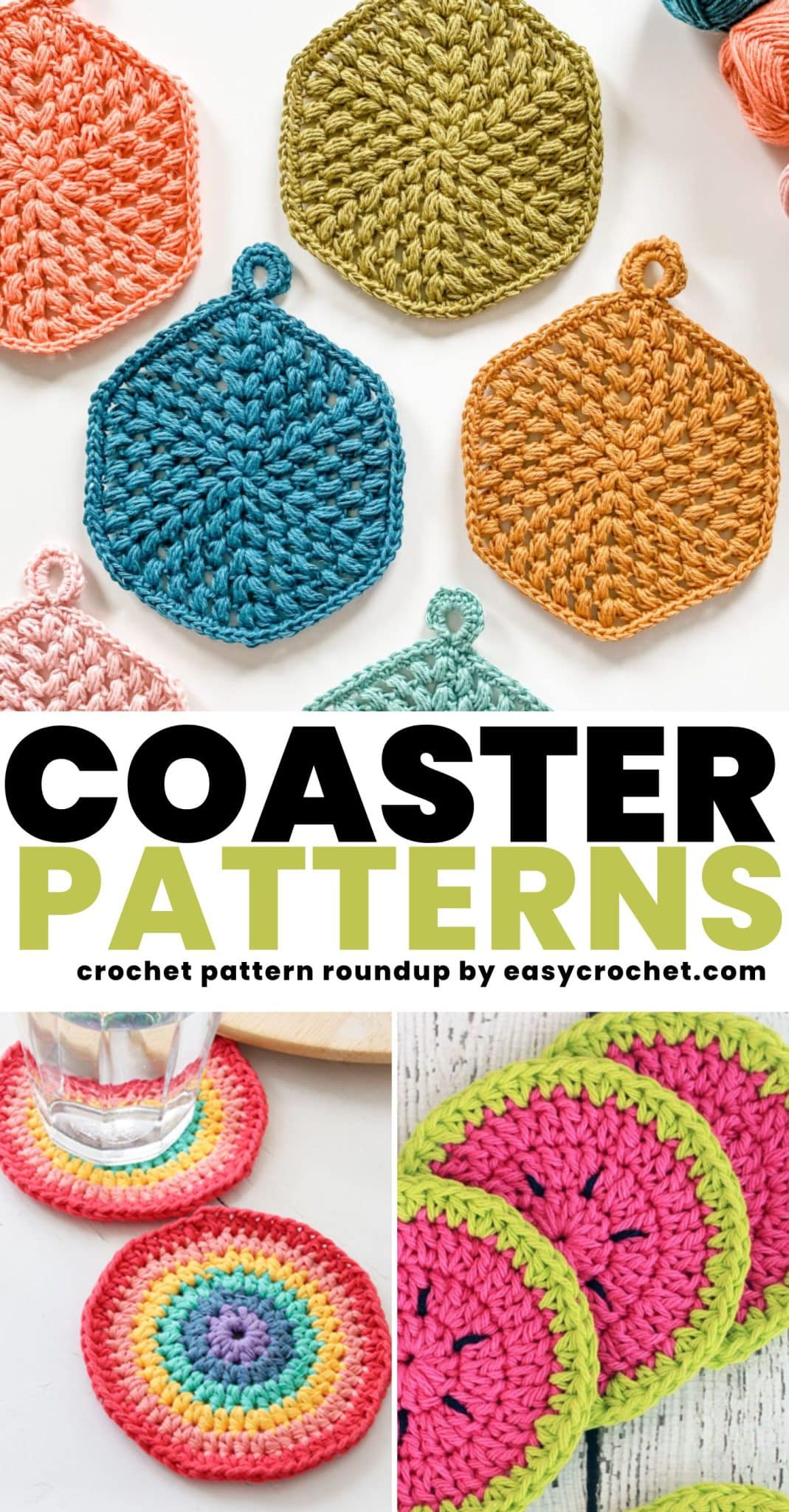 crochet coaster patterns