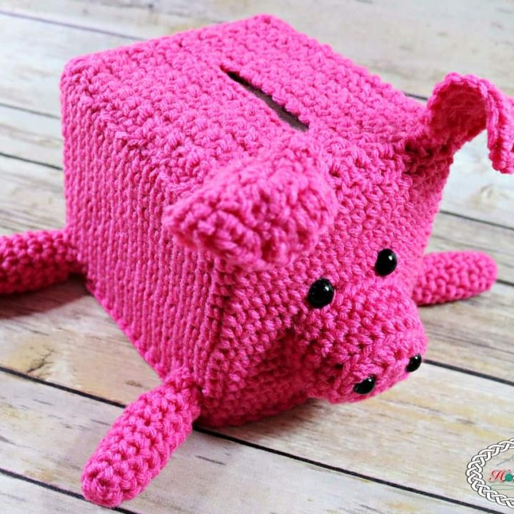 Image for Adorable Crochet Piggy Bank - FREE Pattern