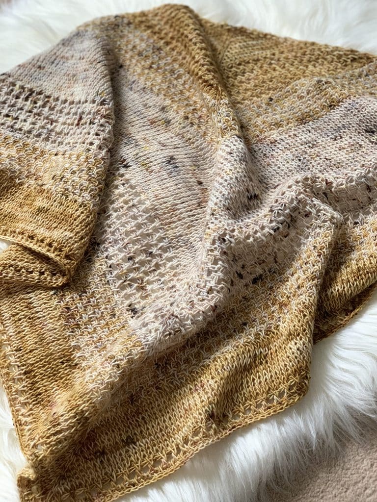 Misty Sunrise Shawl