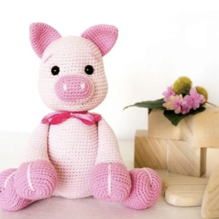 Image for Cuddly Crochet Pig Pattern