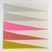 Image for Colorful Wedges Baby Blanket