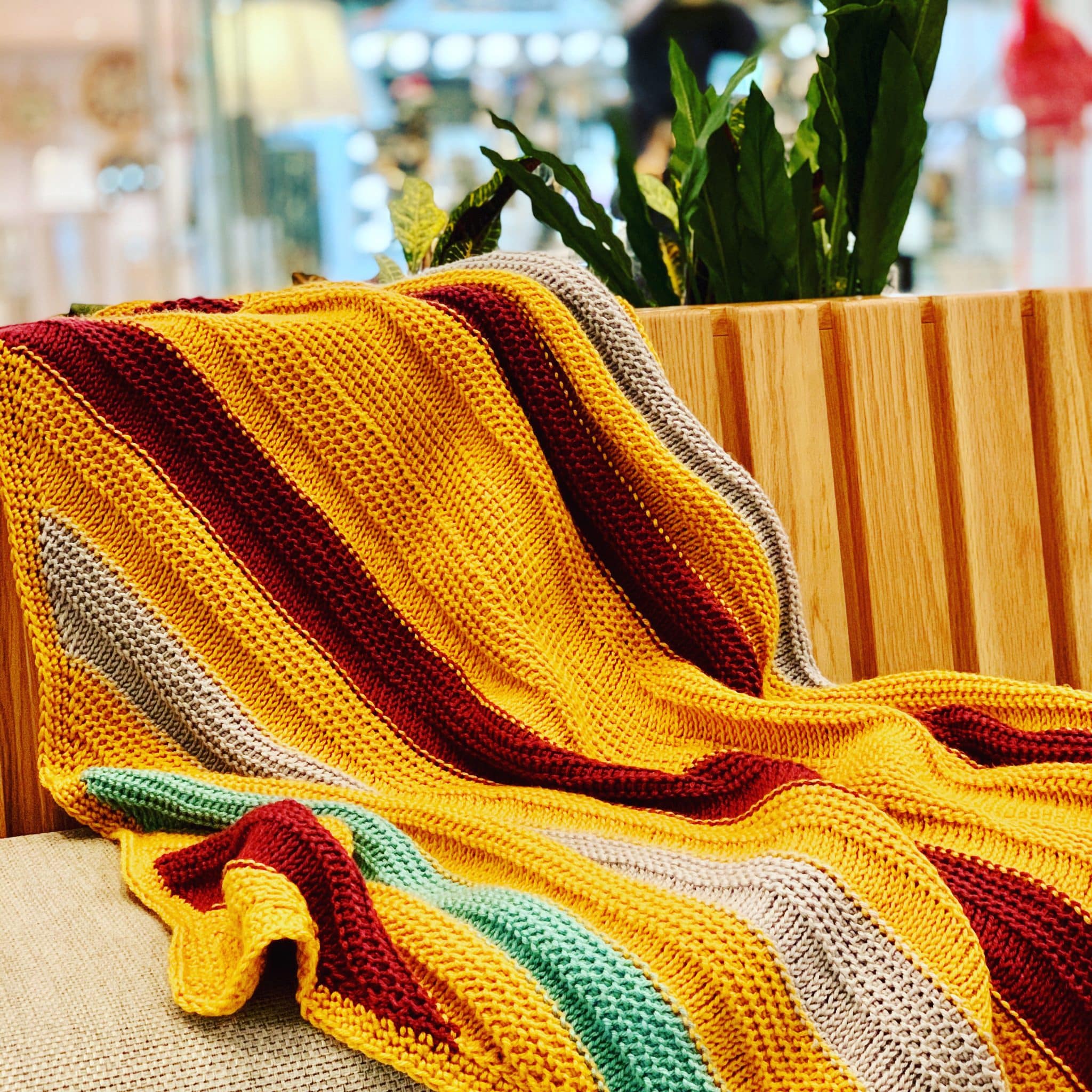 Mustard and Co Tunisian Crochet Blanket Pattern Easy Crochet Patterns