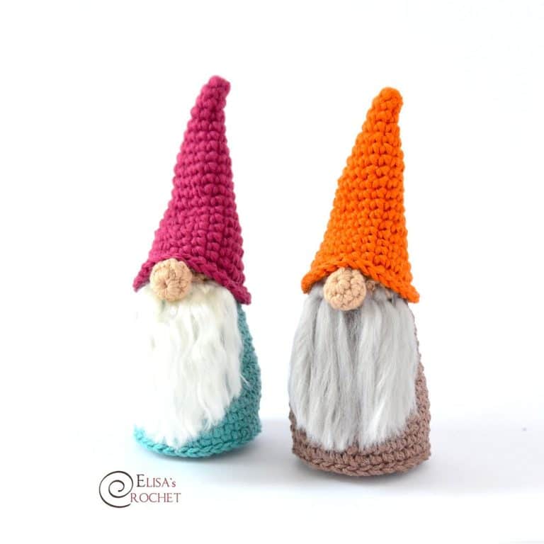 14 Free Crochet Patterns for Adorable Gnomes