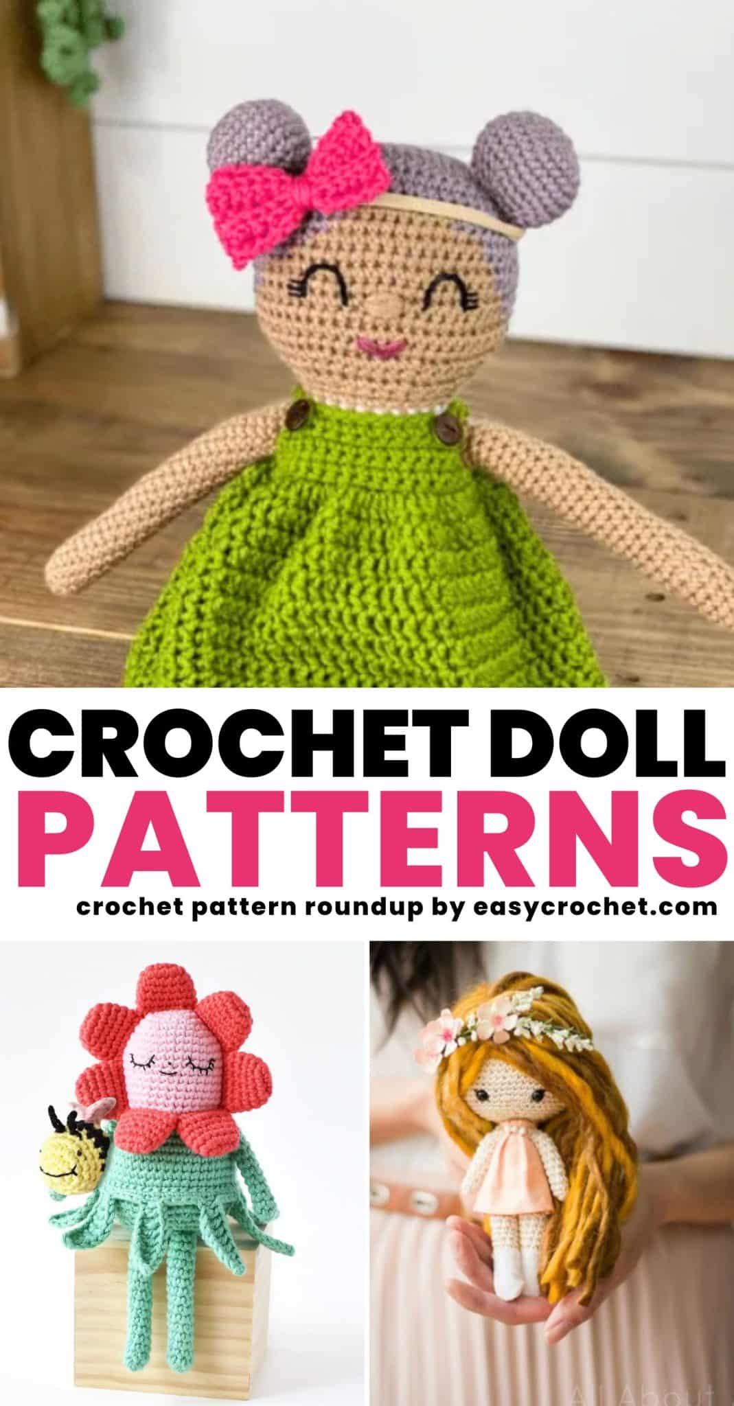 Amigurumi doll cheap patterns crochet free