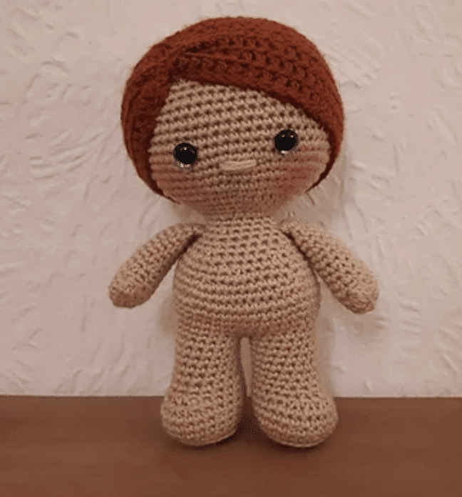 Amy the Amigurumi Doll - A Free Crochet Pattern - Grace and Yarn