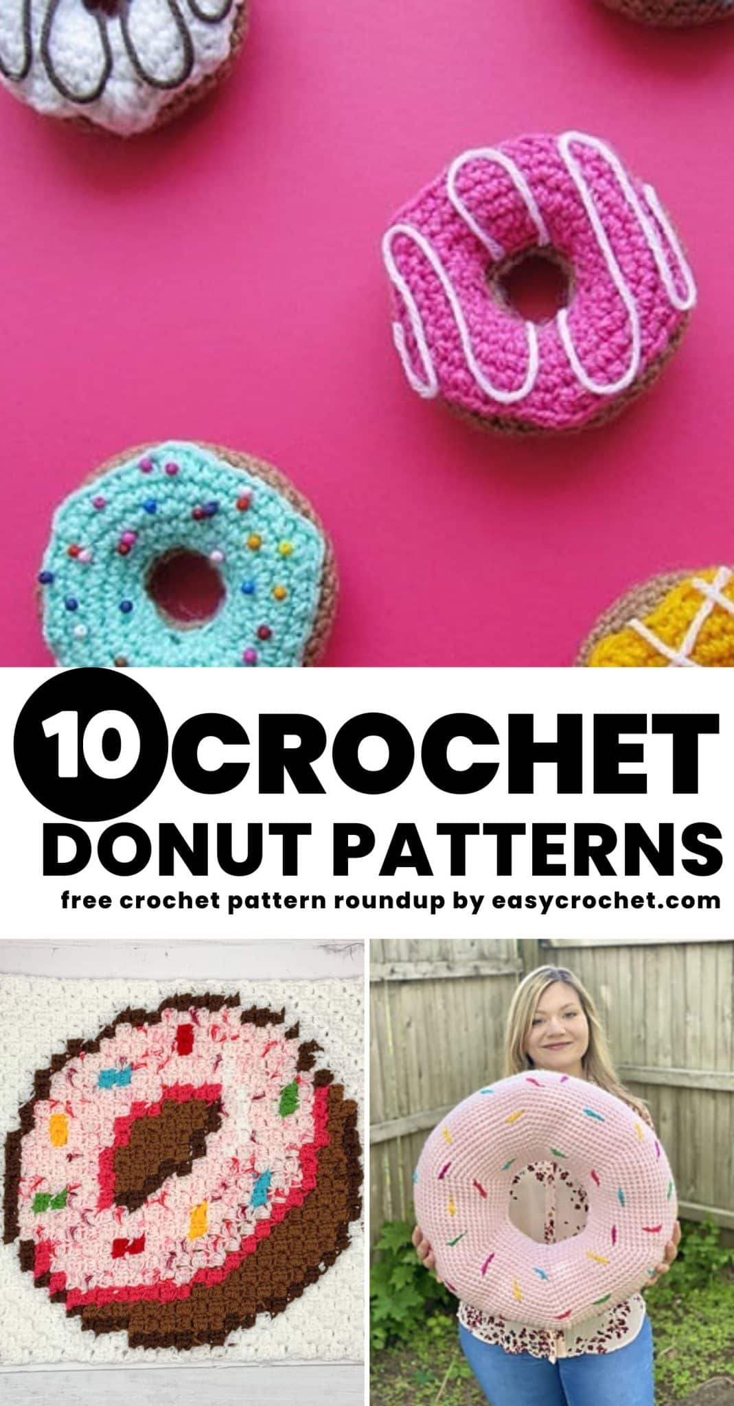crochet donut patterns