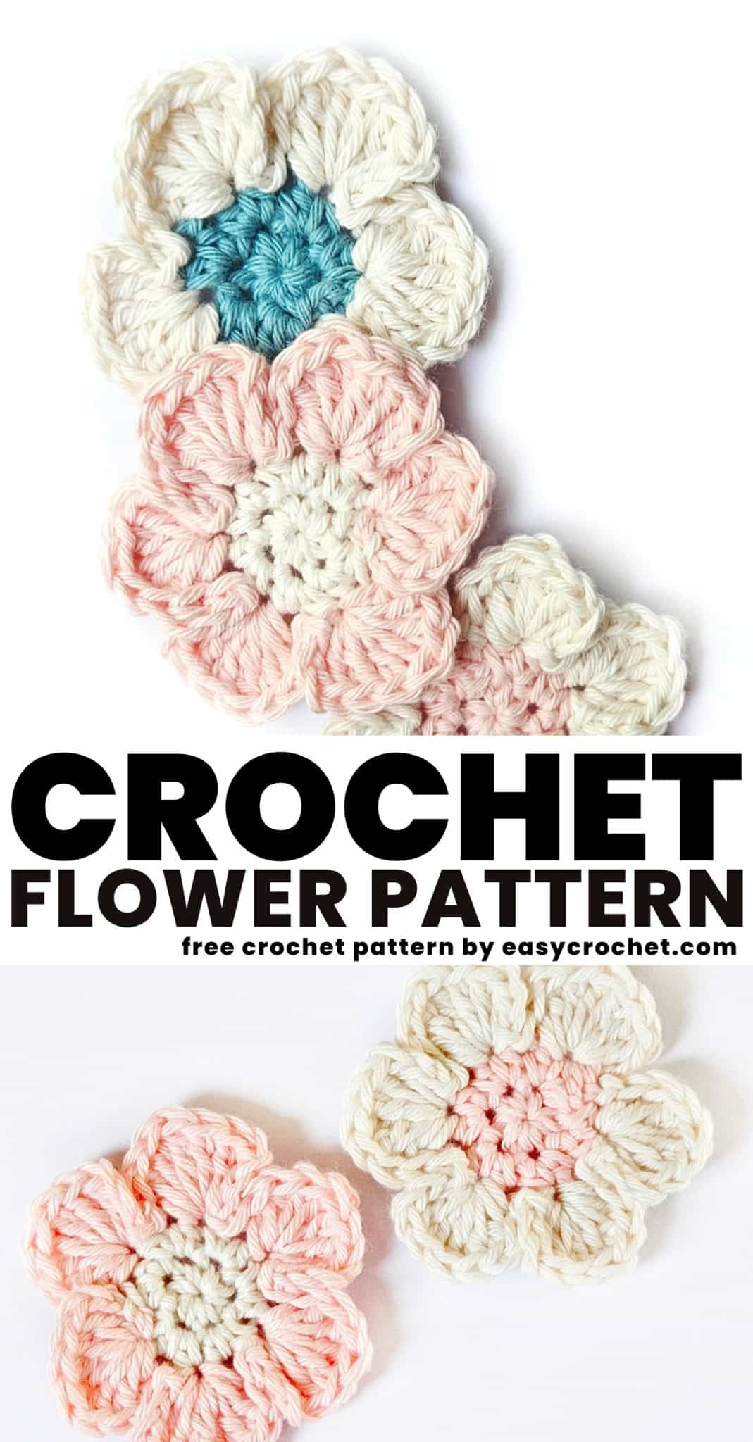 crochet flower pattern