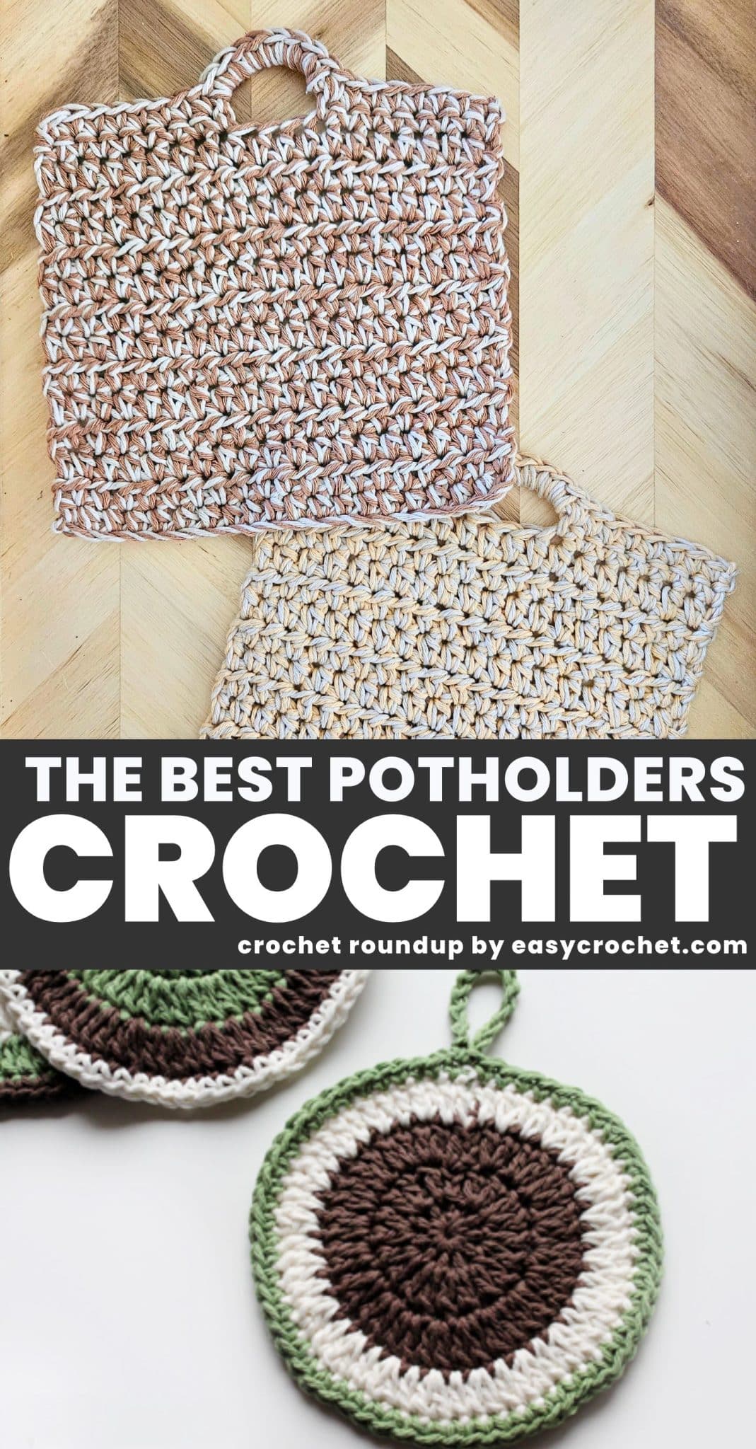 Easy Double Thick Crochet Potholder Pattern (With Printable Pattern) -  Frugal Family Home