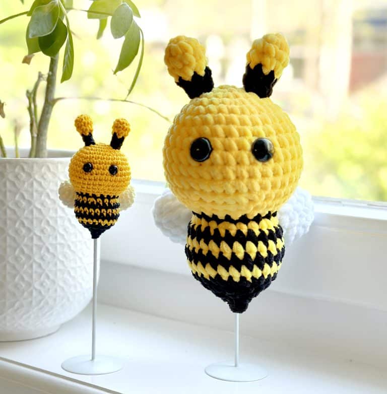 Free Bee Amigurumi Crochet Pattern