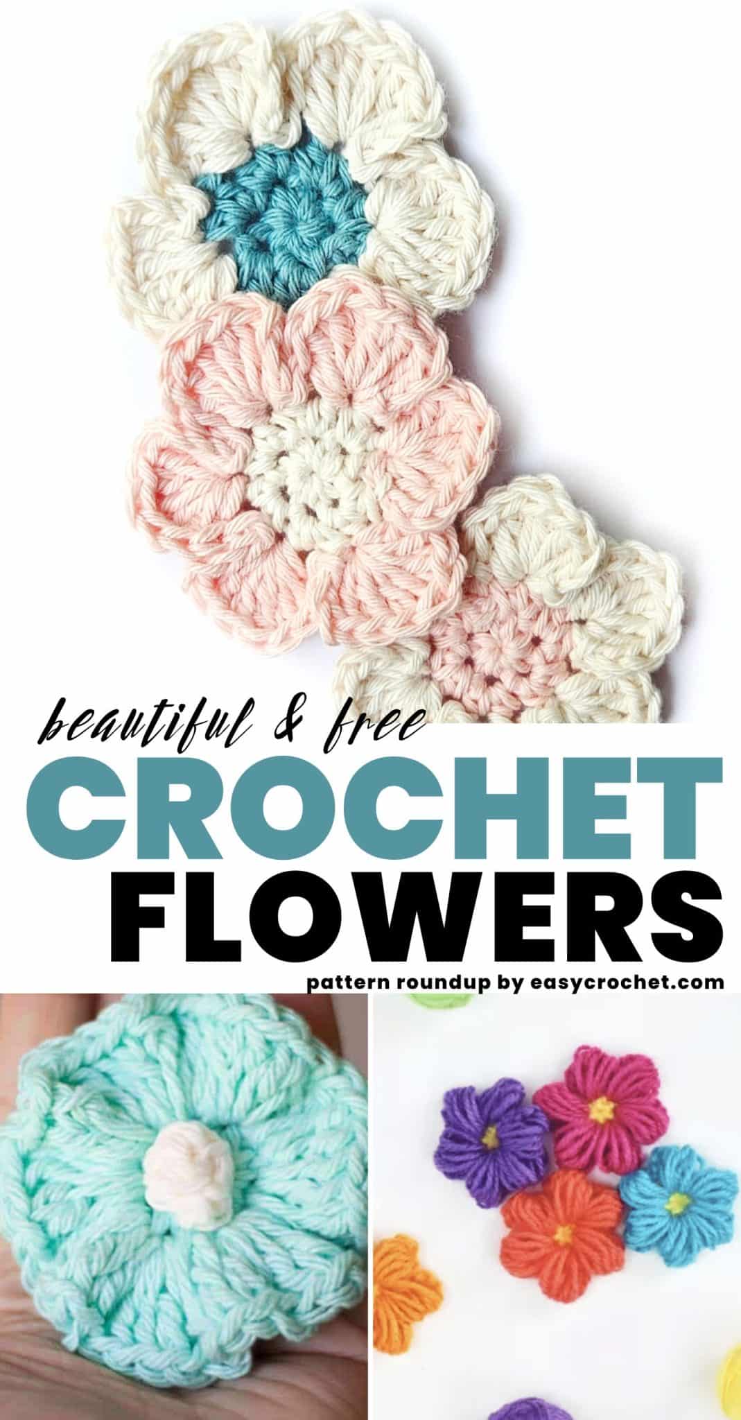 How to Crochet Flowers?