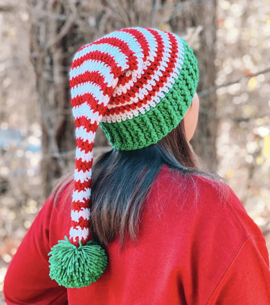 Best Crochet Christmas Stocking Easy Free Pattern - OkieGirlBling