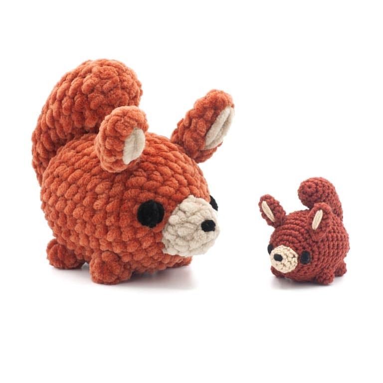 Squirrel Amigurumi Crochet Pattern