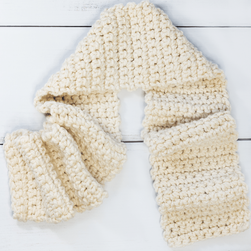 Easy Crochet Scarf Pattern