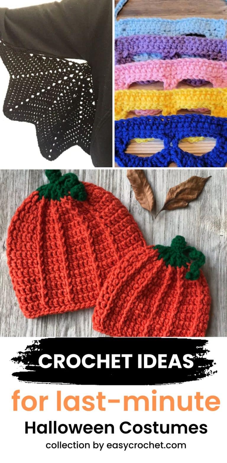 Last-Minute Halloween Costumes To Crochet: Easy Ideas - Easy Crochet ...