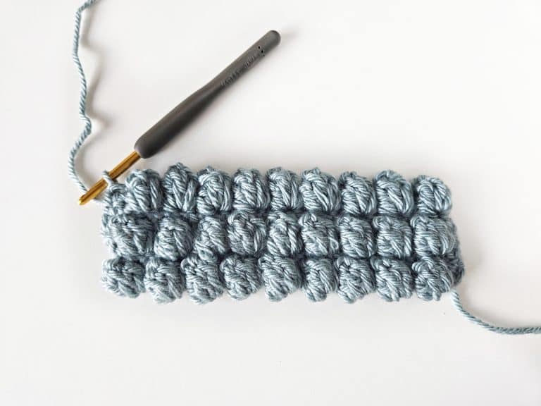 Crochet Popcorn Stitch Pattern