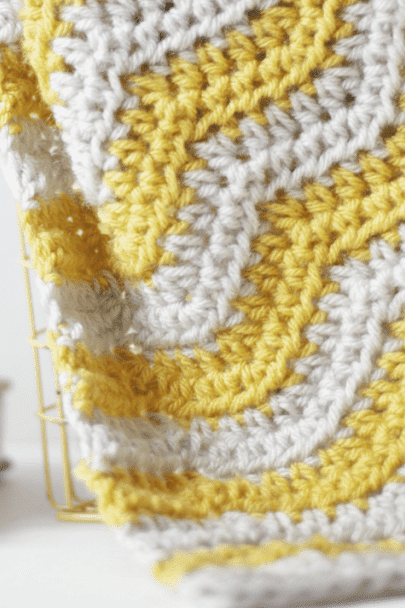 Baby Ripple Crochet Blanket
