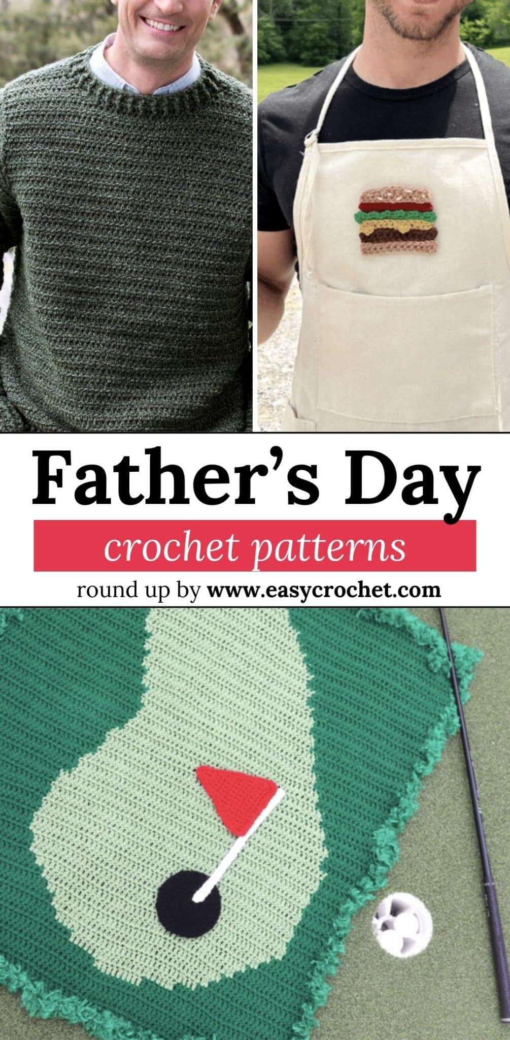 Free Pattern Round-Up: Father's Day Crochet Projects - YARNutopia & More  YARNutopia & More