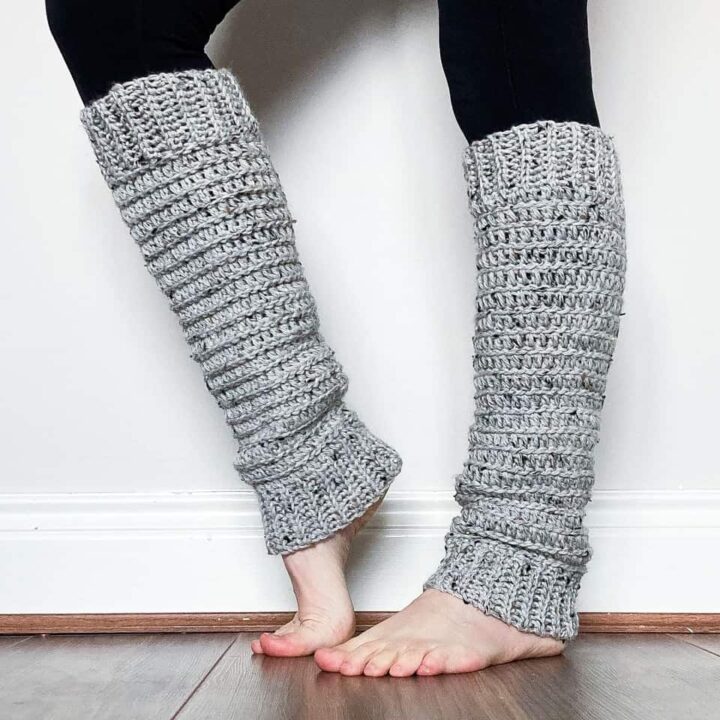 Image for Willow Easy Crochet Leg Warmers 