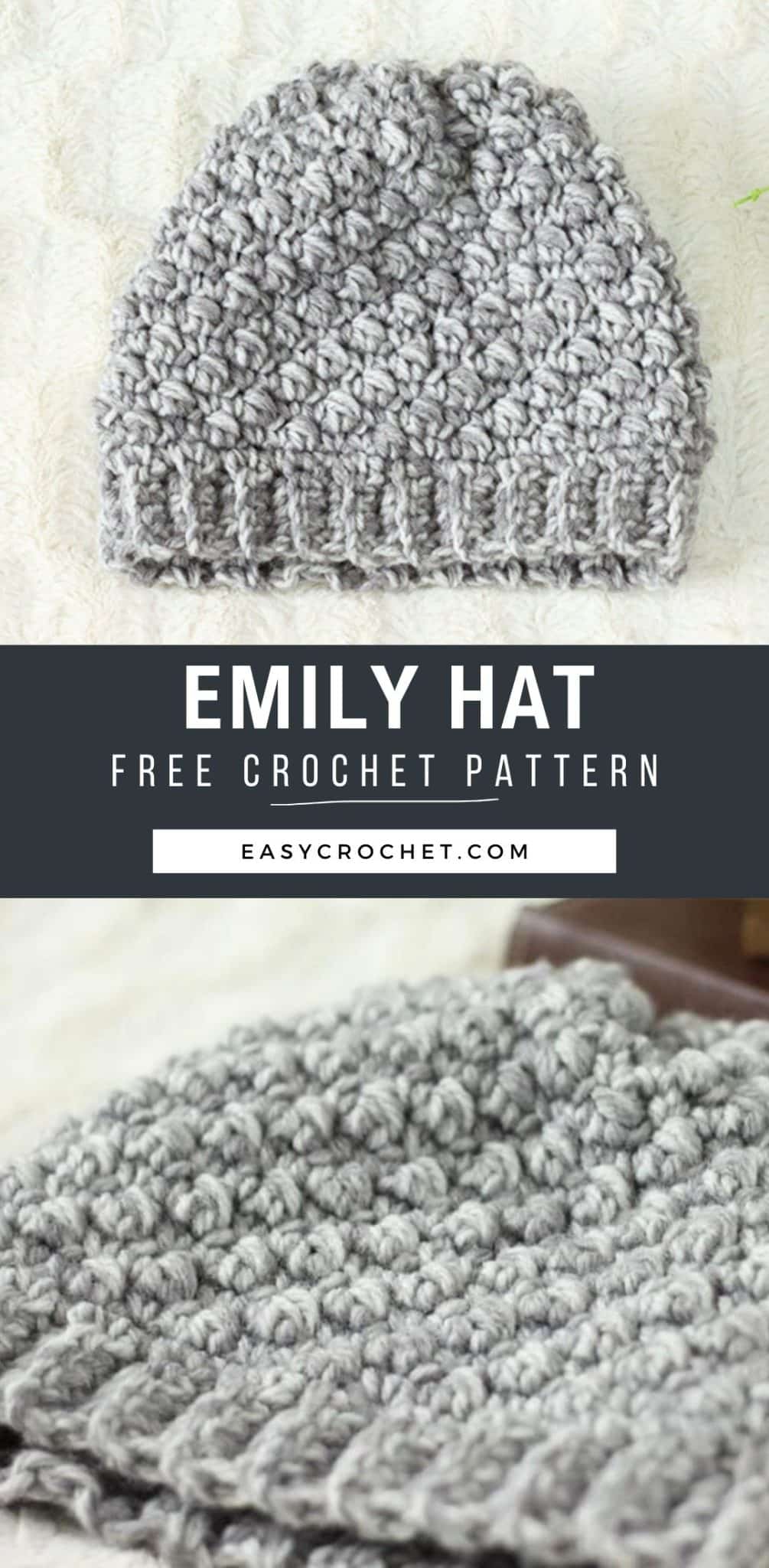 emily crochet beanie free pattern 