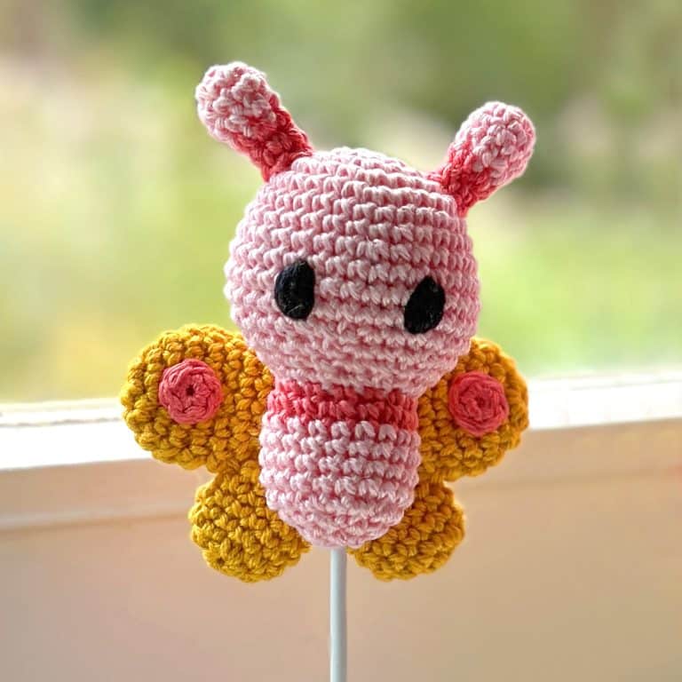 Free Butterfly Amigurumi Crochet Pattern