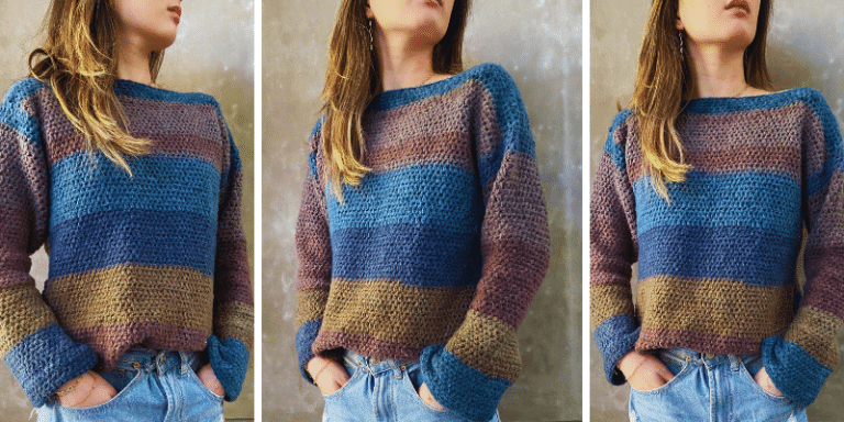 Your First Crochet Beginner Sweater Pattern
