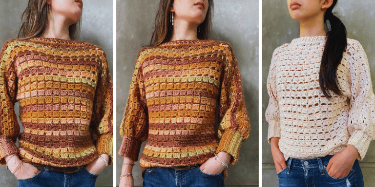 The Fall to Winter Crochet Sweater