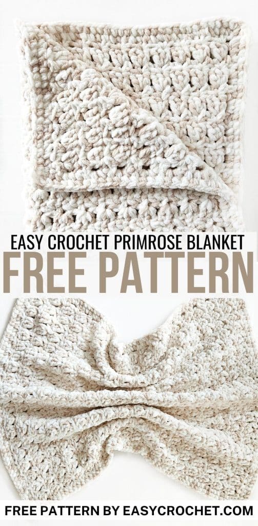 Primrose Crochet Baby Blanket - Easy Crochet Patterns